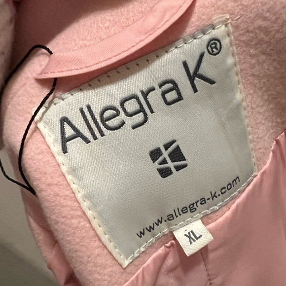 Allegra K size XL pink coat. Excellent condition - Picture 4 of 6